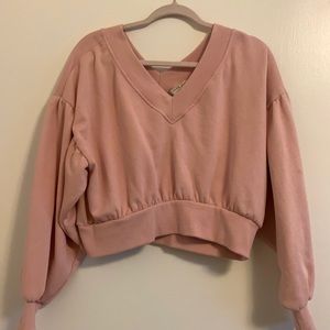 Pink V Neck sweater